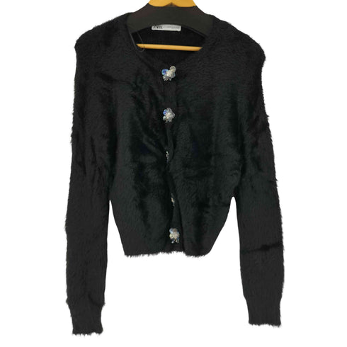 ザラ ZARA シャギーカーディガン レディース XS
