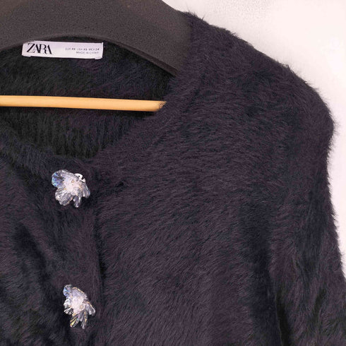 ザラ ZARA シャギーカーディガン レディース XS