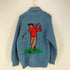 60-70s ゴルフデザインカウチンニットジャケット メンズ