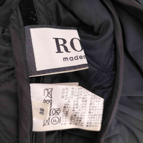 ロペマドモアゼル ROPE mademoiselle ベロアキルティングコート レディース 38
