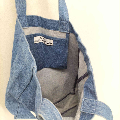 カーハートワークインプログレス Carhartt WIP デニムトートバッグ メンズ
