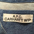 カーハートワークインプログレス Carhartt WIP デニムトートバッグ メンズ