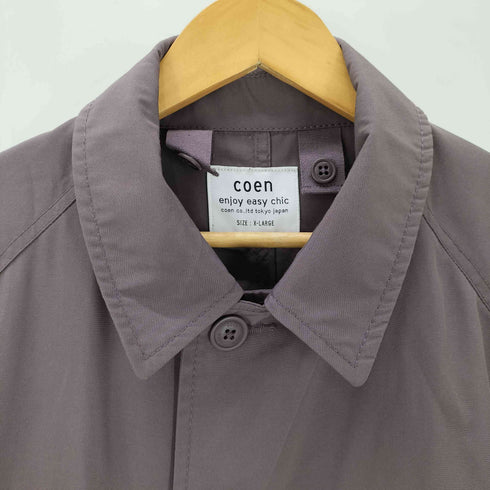 コーエン coen 撥水オーバーサイズワイドステンカラーコート メンズ JPN:XL