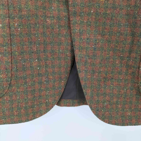 ロロピアーナ Loro Piana Bulldog カシミヤ チェック柄 テーラードジャケット メンズ