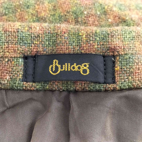 ロロピアーナ Loro Piana Bulldog カシミヤ チェック柄 テーラードジャケット メンズ