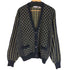 BUGATCHI 総柄切替アクリルニット メンズ import:M