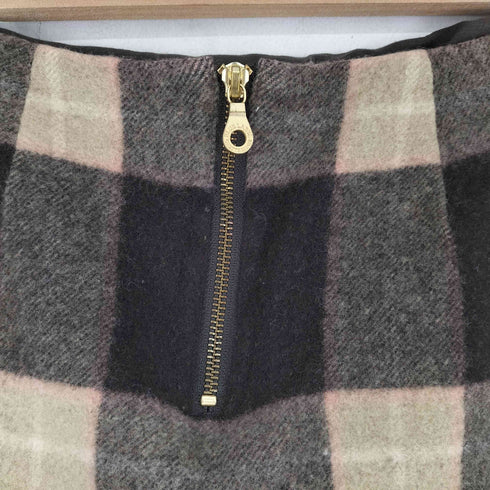 ブルーレーベルクレストブリッジ BLUE LABEL CRESTBRIDGE チェックフレアスカート レディース 36