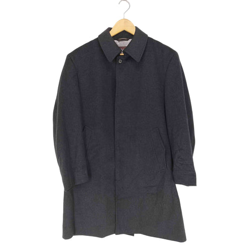 ヒッキーフリーマン HICKEY FREEMAN PURE CASHMERE ステンカラーコート メンズ JPN:XL