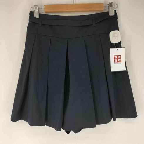 ブルーレーベルクレストブリッジ BLUE LABEL CRESTBRIDGE ベルテッドプリーツスカート レディース 36