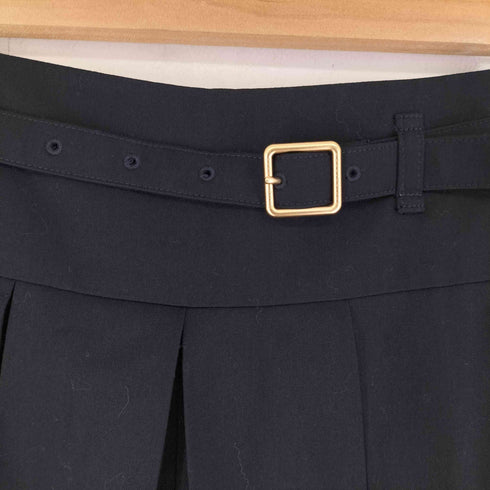 ブルーレーベルクレストブリッジ BLUE LABEL CRESTBRIDGE ベルテッドプリーツスカート レディース 36