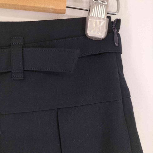ブルーレーベルクレストブリッジ BLUE LABEL CRESTBRIDGE ベルテッドプリーツスカート レディース 36