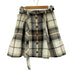 ブルーレーベルクレストブリッジ BLUE LABEL CRESTBRIDGE チェックフレアスカート レディース 36