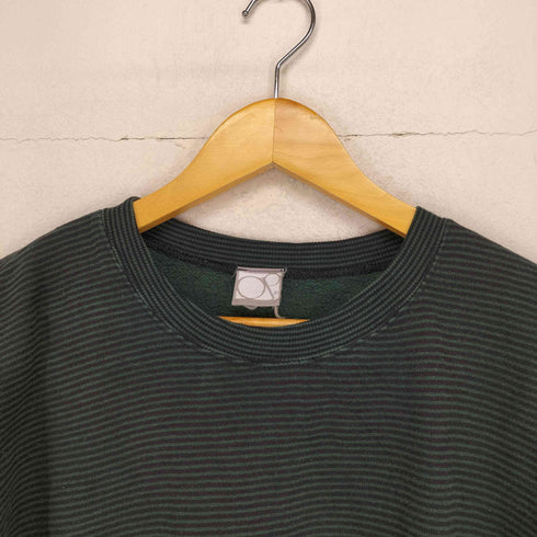 オーシャンパシフィック Ocean Pacific 90S ロゴ刺繍ボーダースウェット メンズ
