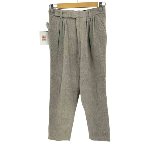 ffixxed studios Buchi Trousers ウールアンゴラ3タックテーパードパンツ メンズ