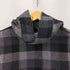 ffixxed studios GREY BLACK CHECK ウールチェックアノラックパーカー メンズ import:XS