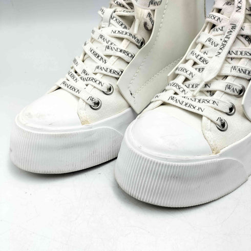 ジェイダブリューアンダーソン JW ANDERSON Leather Panel High Top Sneakers レザー パネル ハイ トップ スニーカー レディース EUR:37