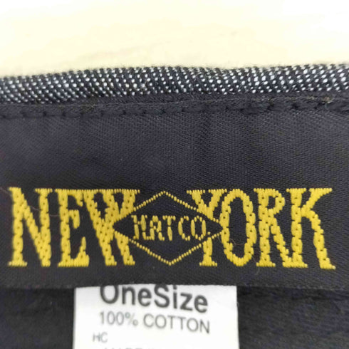 ニューヨークハット NEWYORK HAT&CAP CO. リネンキャンプキャップ メンズ FREE