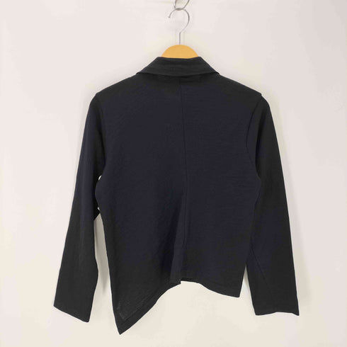 ALFASPIN アシンメトリーウールシャツ レディース JPN:M