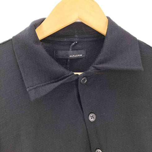 ALFASPIN アシンメトリーウールシャツ レディース JPN:M
