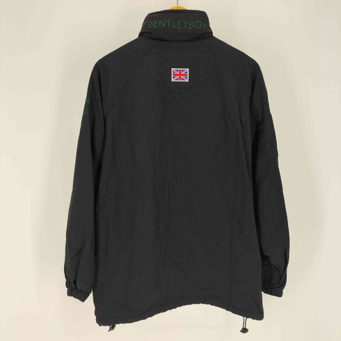 Slazenger BENTLEY DRIVERS CLUB ロゴ 刺繍 ワッペン 裏地 フリース スタンドネック ナイロン ジャケット メンズ import:L