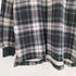 エディーバウアー Eddie Bauer 90s 白タグ チェック柄 長袖 鹿の子ポロシャツ 4B メンズ import:L