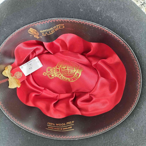 CHRISTY'S HAND MADE IN ENGLAND ウールハット メンズ