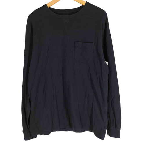 アンティメテ iNtimite 1ポケットクルーネックL/S TEE ボックスロゴ メンズ FREE