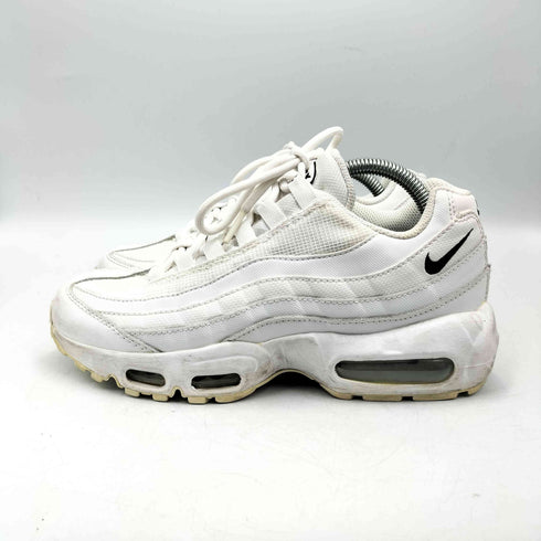 ナイキ NIKE AIR MAX 95 ESSENTIAL WHITE BLACK WHT エア マックス 95 エッセンシャル ホワイト ブラックホワイト スニーカー レディース JPN:24