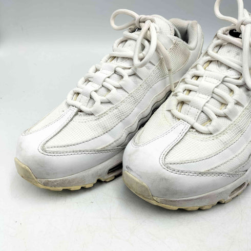 ナイキ NIKE AIR MAX 95 ESSENTIAL WHITE BLACK WHT エア マックス 95 エッセンシャル ホワイト ブラックホワイト スニーカー レディース JPN:24
