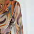 ザラ ZARA PRINTED MARBLE TULLE TOP プリント チュール トップス マルチカラー セカンドスキン レディース import:S