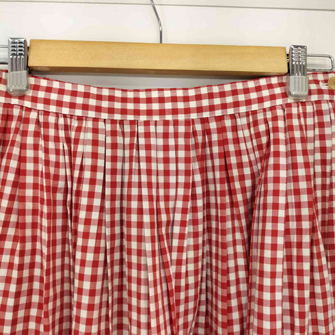 ユニクロイネスドラフレサンジュ UNIQLO INES DE LA FRESSANGE コットンツイルギャザースカート レディース 70