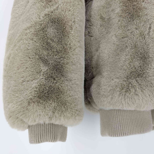 ザラ ZARA New Zara Faux Fur Jacket ボア ジャケット ユニセックス メンズ import:M