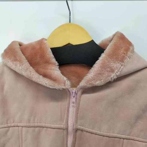 フェイクファームートンジップパーカー レディース JPN:M