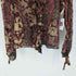 ロベルトカヴァリ roberto cavalli イタリア製 花柄 総柄 シアー シルク ブラウス レディース import:M