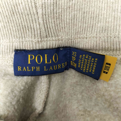 ポロラルフローレン POLO RALPH LAUREN 同色 ポニー 刺繍 スウェット イージー パンツ ジョガー パンツ レディース XS