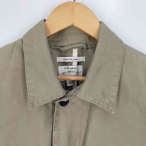 クラブモナコ CLUB MONACO スリランカ製 ステンカラーコート メンズ import:S