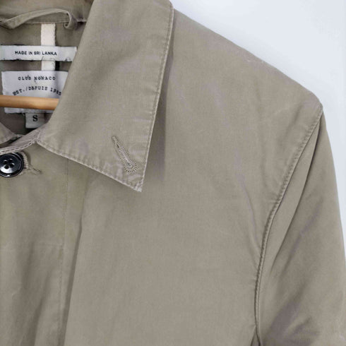 クラブモナコ CLUB MONACO スリランカ製 ステンカラーコート メンズ import:S