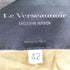Le verseaunoir イタリア製 ノーカラージャケット レディース 42