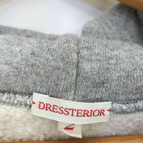 ドレステリア DRESSTERIOR 吊裏毛 ジップアップパーカー レディース JPN:2