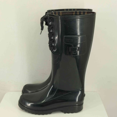 シーバイクロエ SEE BY CHLOE イタリア製 レインブーツ レディース 36