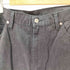 リーバイス Levis 00S 03年製 502 ストレートブラックデニム カラーパンツ バギー メンズ W38 L33