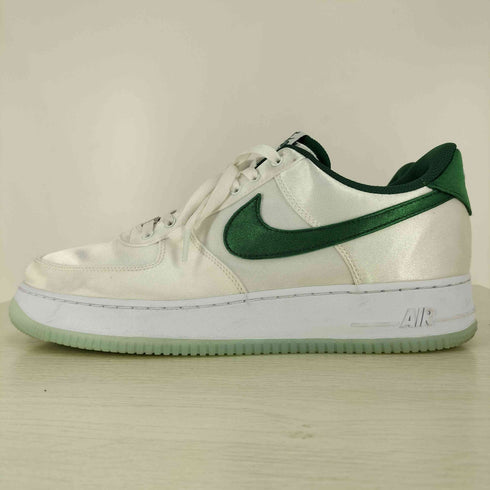 ナイキ NIKE Air Force 1 Low Satin Green エア フォース 1 ロー サテン グリーン スニーカー メンズ JPN:29