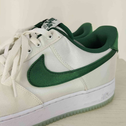 ナイキ NIKE Air Force 1 Low Satin Green エア フォース 1 ロー サテン グリーン スニーカー メンズ JPN:29