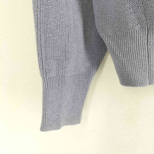 アーバンリサーチドアーズ URBAN RESEARCH DOORS コットン畦Vネックニット レディース JPN:M