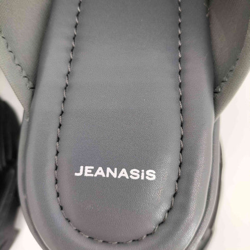 ジーナシス JEANASIS ベルト クリアソール サンダル レディース JPN:L