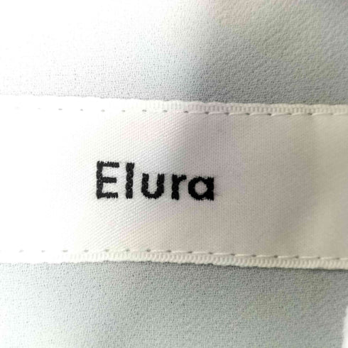 エルーラ Elura サラサラ着映えプリーツブラウス レディース FREE