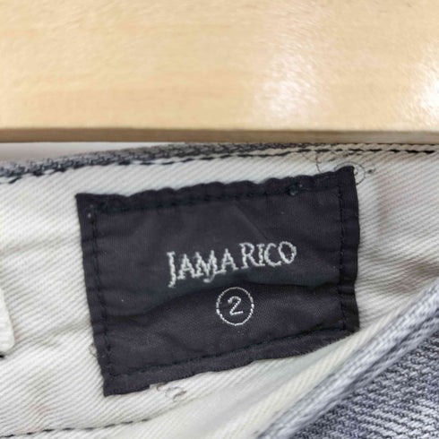 JAMA RICO フェード加工 ブラックスリムデニム Y2K メンズ JPN:2