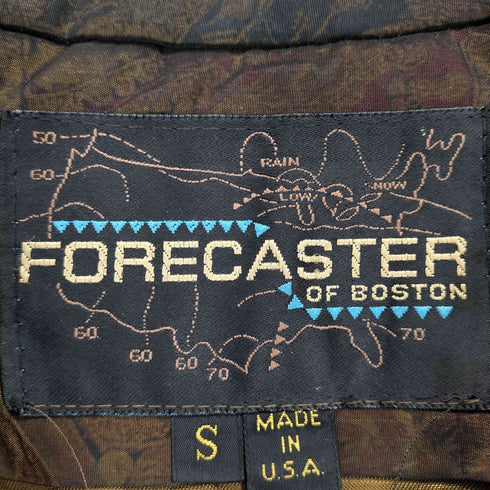 FORCASTER MADE IN USA 総柄 玉虫 スタンドカラーハーフコート メンズ JPN:S