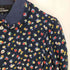 トリココムデギャルソン tricot COMME des GARCONS フラワーパターン レーヨン 丸襟 ラウンドカラー 変形 シャツブラウス レディース JPN:M