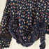 トリココムデギャルソン tricot COMME des GARCONS フラワーパターン レーヨン 丸襟 ラウンドカラー 変形 シャツブラウス レディース JPN:M